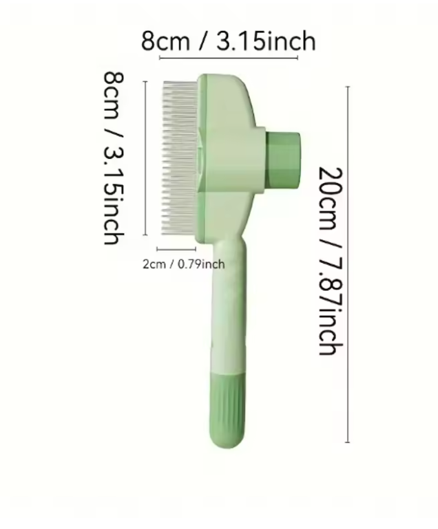 Self-Cleaning Pet Grooming Comb for Dogs & Cats