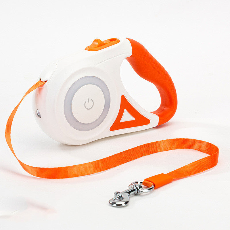 LED Retractable Dog Leash – Stay Visible & Walk Safe at Night