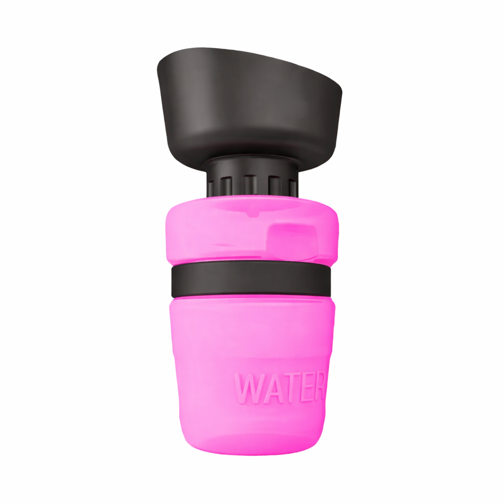 Portable Pet Drinking Cup – Leak-Proof & Foldable Travel Bottle