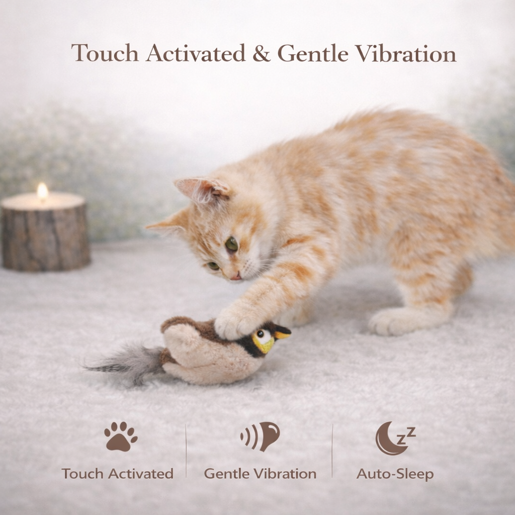 Interactive Flapping Bird Toy