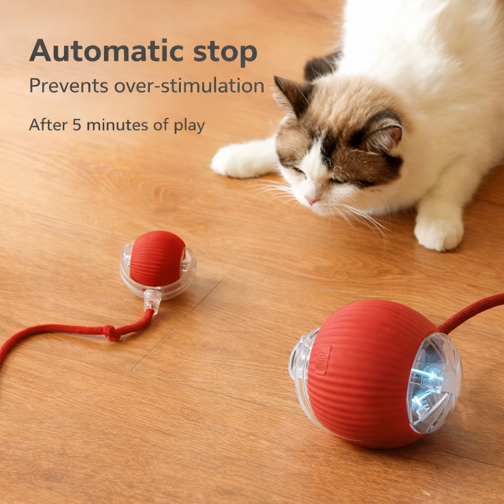 Smart Interactive Rolling Cat Ball