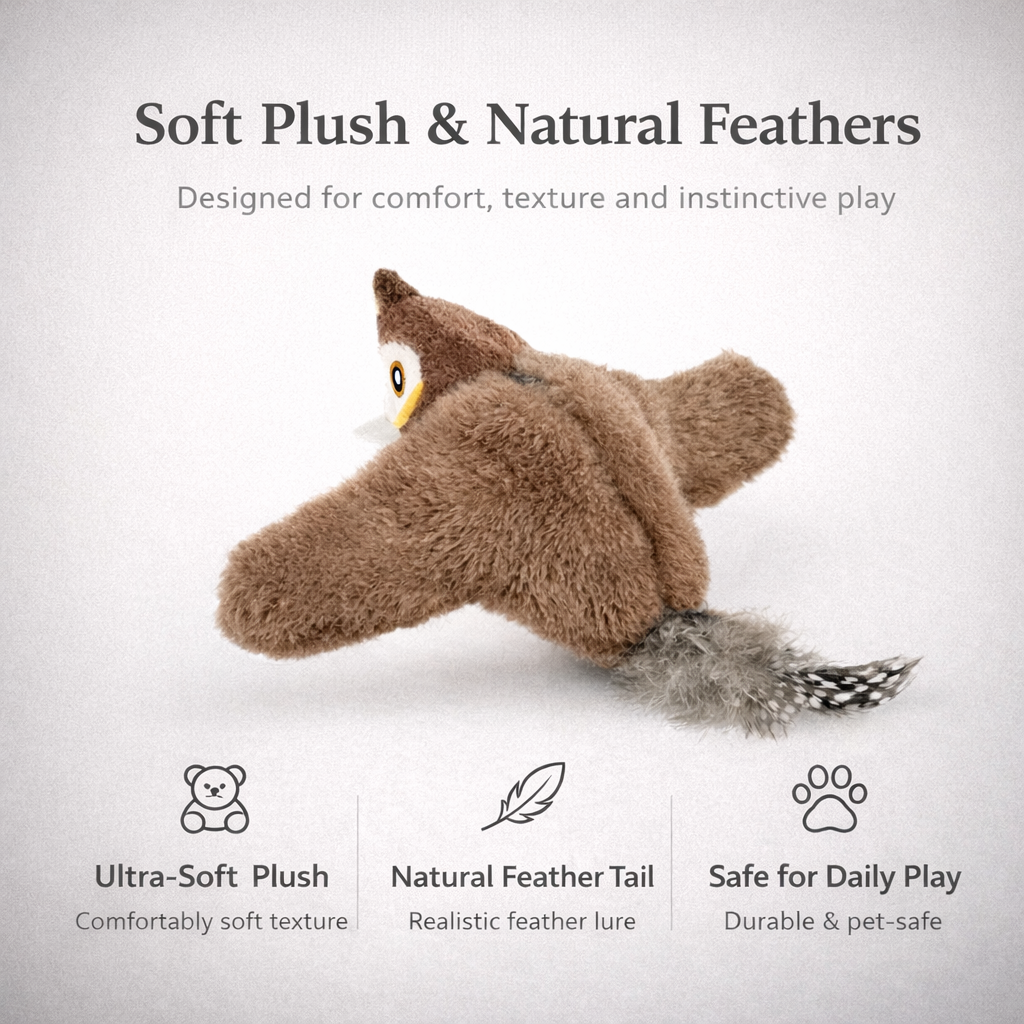 Interactive Flapping Bird Toy