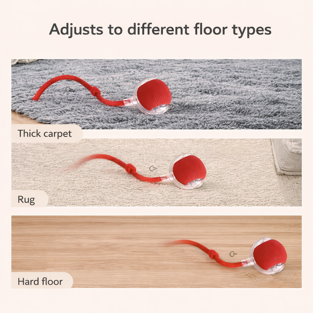 Smart Interactive Rolling Cat Ball
